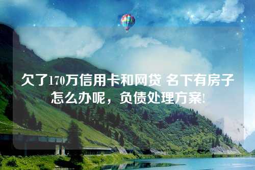 欠了170万信用卡和网贷 名下有房子怎么办呢，负债处理方案!