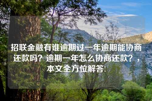 招联金融有谁逾期过一年逾期能协商还款吗？逾期一年怎么协商还款？，本文全方位解答!