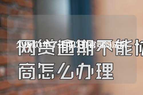 欠货款3年了还可以打官司吗法院