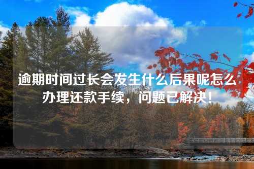 逾期时间过长会发生什么后果呢怎么办理还款手续，问题已解决！